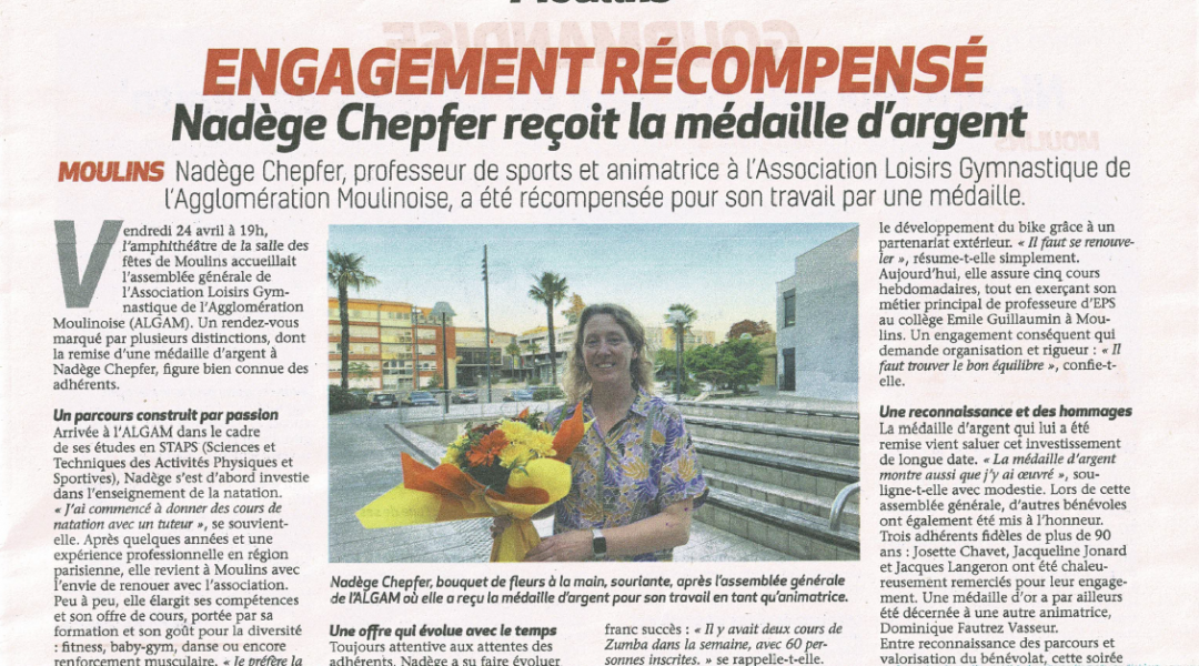 Article de la semaine de l'Allier